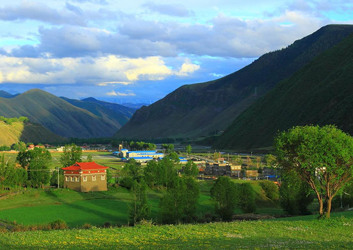 新都桥美景 新都桥美景